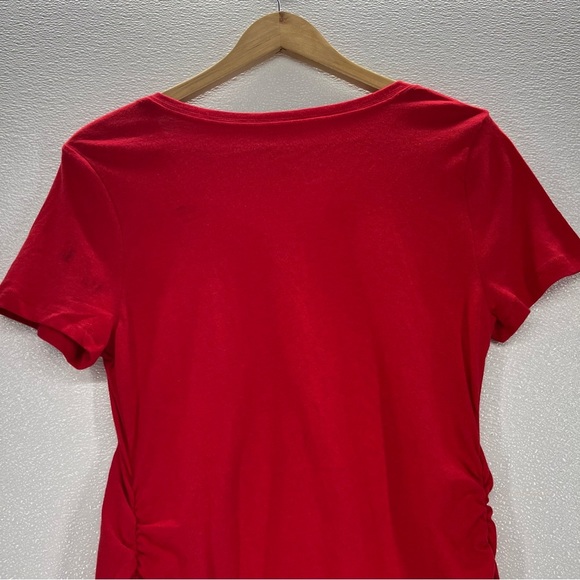 Short Sleeve V-Neck Maternity T-Shirt - Isabel
Maternity by Ingrid & Isabe|Red S - Picture 12 of 17